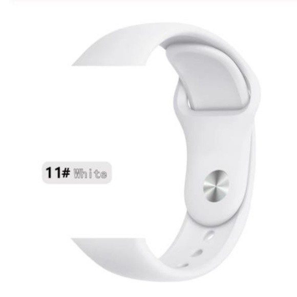 Other - ❤️NEW White Sport Silicone Band For Apple Watch